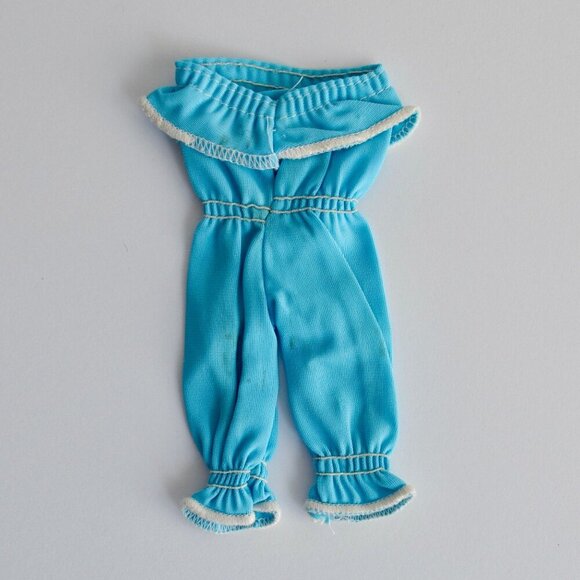 Mattel Barbie 1982 City Fun Blue Jumpsuit 5717 Vintage - Picture 2 of 2